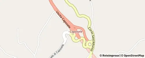 Mappa Caposele