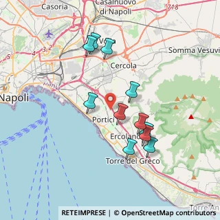 Mappa Via Salvatore Pagliano, 80055 Portici NA, Italia (3.63)