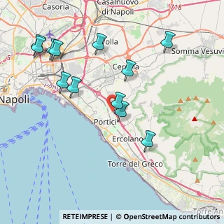 Mappa Via Salvatore Pagliano, 80055 Portici NA, Italia (4.69917)