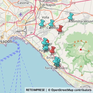 Mappa Via Salvatore Pagliano, 80055 Portici NA, Italia (3.27364)