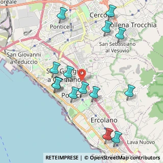 Mappa Via Salvatore Pagliano, 80055 Portici NA, Italia (2.38571)