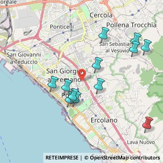 Mappa Via Salvatore Pagliano, 80055 Portici NA, Italia (2.2775)