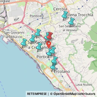 Mappa Via Salvatore Pagliano, 80055 Portici NA, Italia (1.6375)