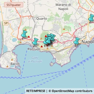 Mappa Complesso Falansterio Community Hub, 80078 Pozzuoli NA, Italia (2.41455)