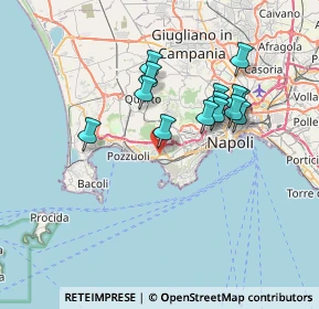 Mappa Via Privata delle Terme, 80125 Napoli NA, Italia (6.73929)