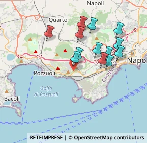 Mappa Via Privata delle Terme, 80125 Napoli NA, Italia (3.70077)