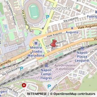 Mappa Via Giovanni Chiarini, 15, 80125 Napoli, Napoli (Campania)
