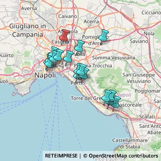 Mappa Via Luigi Zuppetta, 80055 Portici NA, Italia (6.37222)