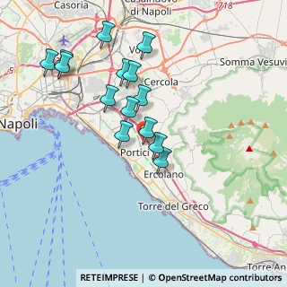 Mappa Via Luigi Zuppetta, 80055 Portici NA, Italia (3.78786)