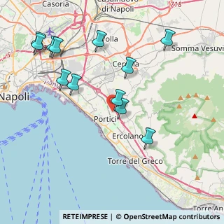 Mappa Via Luigi Zuppetta, 80055 Portici NA, Italia (4.76833)