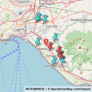 Mappa Via Luigi Zuppetta, 80055 Portici NA, Italia (3.59818)
