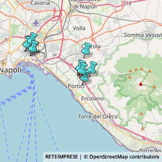 Mappa Via Luigi Zuppetta, 80055 Portici NA, Italia (3.61273)