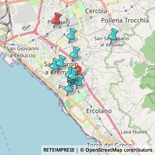 Mappa Via Luigi Zuppetta, 80055 Portici NA, Italia (1.43182)