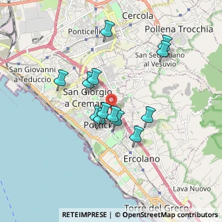 Mappa Via Luigi Zuppetta, 80055 Portici NA, Italia (1.63923)