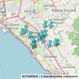 Mappa Via Luigi Zuppetta, 80055 Portici NA, Italia (1.28625)