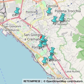 Mappa Via Luigi Zuppetta, 80055 Portici NA, Italia (2.14364)