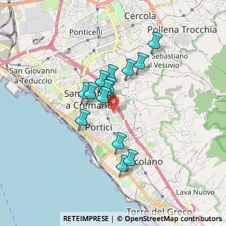 Mappa Via Luigi Zuppetta, 80055 Portici NA, Italia (1.49214)