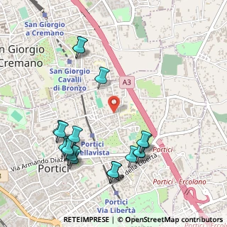 Mappa Via Luigi Zuppetta, 80055 Portici NA, Italia (0.63)