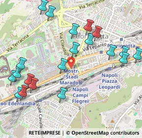 Mappa Piazza Giorgio Ascarelli, 80125 Napoli NA, Italia (0.66)