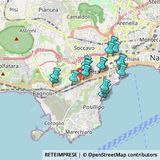 Mappa Piazza Giorgio Ascarelli, 80125 Napoli NA, Italia (1.46222)