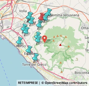 Mappa CAP, 80056 Ercolano NA, Italia (3.88)