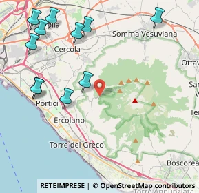 Mappa CAP, 80056 Ercolano NA, Italia (5.62727)