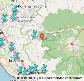Mappa CAP, 80056 Ercolano NA, Italia (3.53167)