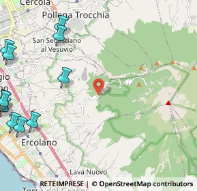 Mappa CAP, 80056 Ercolano NA, Italia (3.62364)