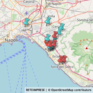 Mappa Via Antonio de Curtis, 80055 Portici NA, Italia (2.49143)