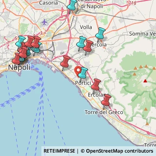 Mappa Via Antonio de Curtis, 80055 Portici NA, Italia (5.602)