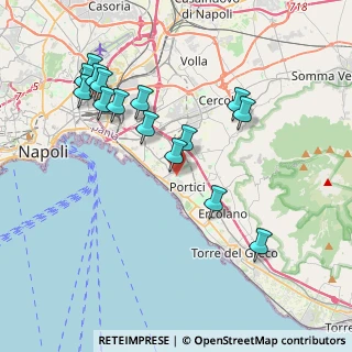 Mappa Via Antonio de Curtis, 80055 Portici NA, Italia (4.31867)