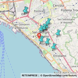 Mappa Via Antonio de Curtis, 80055 Portici NA, Italia (1.69455)