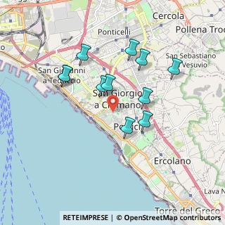 Mappa Via Antonio de Curtis, 80055 Portici NA, Italia (1.75545)