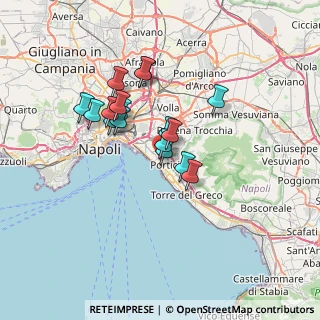 Mappa Via Antonio de Curtis, 80055 Portici NA, Italia (5.75706)