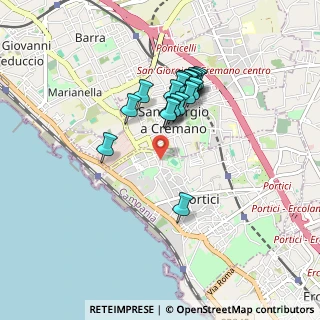 Mappa Via Antonio de Curtis, 80055 Portici NA, Italia (0.791)
