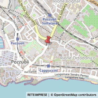 Mappa Via Carlo Maria Rosini,  32, 80078 Pozzuoli, Napoli (Campania)