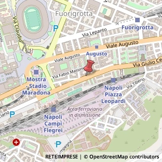 Mappa Via Giulio Cesare,  82, 80125 Napoli, Napoli (Campania)