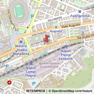 Mappa Via Giulio Cesare, 96, 80125 Napoli, Napoli (Campania)