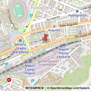 Mappa Via Giulio Cesare, 92, 80125 Napoli, Napoli (Campania)