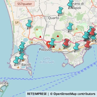 Mappa Via Ortodonico, 80078 Pozzuoli NA, Italia (6.094)