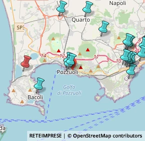 Mappa Via Ortodonico, 80078 Pozzuoli NA, Italia (5.697)