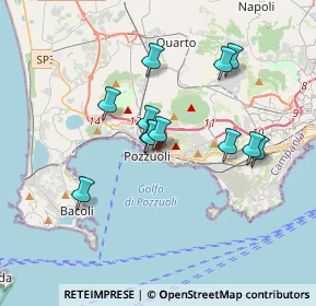 Mappa Via Ortodonico, 80078 Pozzuoli NA, Italia (3.24833)