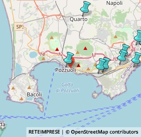 Mappa Via Ortodonico, 80078 Pozzuoli NA, Italia (6.4575)