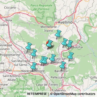 Mappa Via Giuseppe Garibaldi, 84082 Bracigliano SA, Italia (6.51077)
