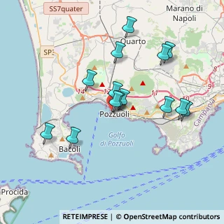 Mappa Lungomare C. Colombo, 80078 Pozzuoli NA, Italia (3.72857)