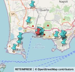 Mappa Pendio S. Giuseppe, 80078 Pozzuoli NA, Italia (3.70125)