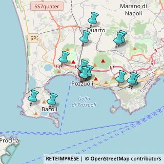 Mappa Pendio San Giuseppe, 80078 Pozzuoli NA, Italia (3.69429)