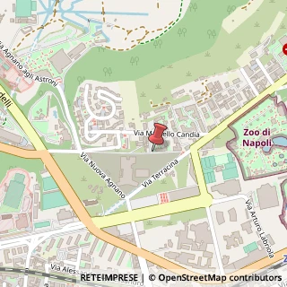 Mappa Via Vecchia di Agnano,  10, 80125 Napoli, Napoli (Campania)