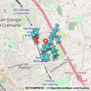 Mappa Traversa Scuotto, 80055 Portici NA, Italia (0.2925)