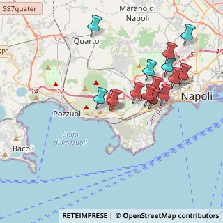 Mappa SS 7 Ex Domiziana, 80125 Napoli NA, Italia (4.13143)